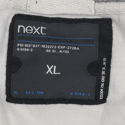 Next Men's Blue Striped Henley Jumper XL