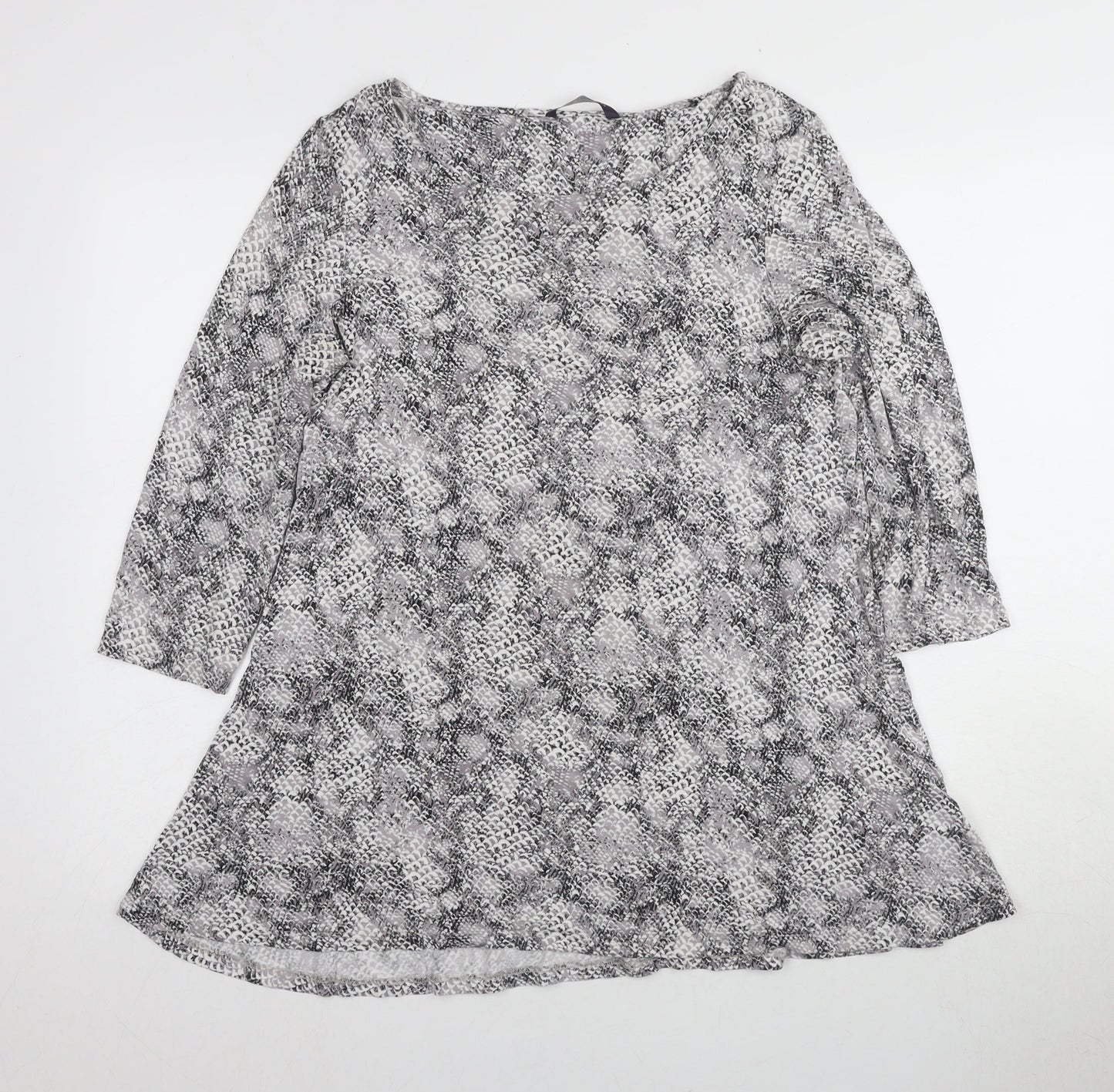 Womens UK Size 14 Marks and Spencer Grey Tunic Tunic