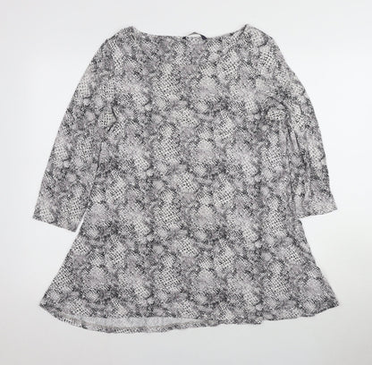 Womens UK Size 14 Marks and Spencer Grey Tunic Tunic