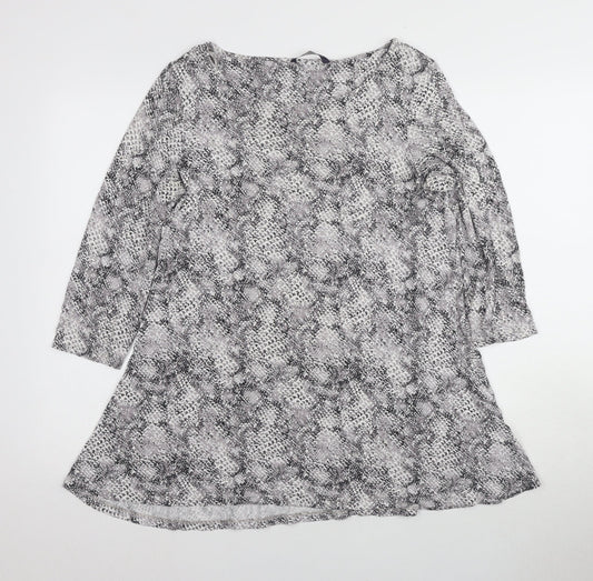Womens UK Size 14 Marks and Spencer Grey Tunic Tunic