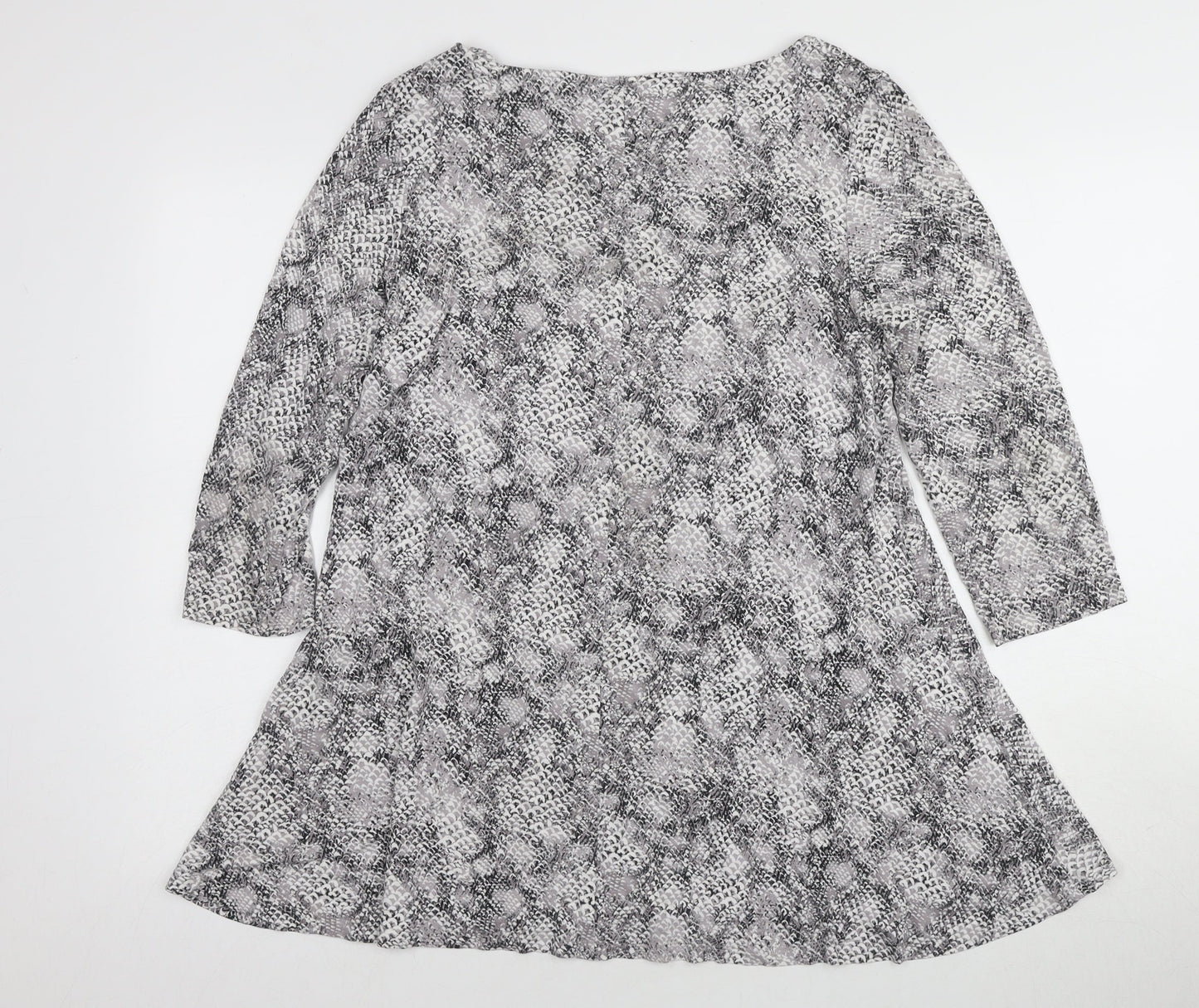 Womens UK Size 14 Marks and Spencer Grey Tunic Tunic