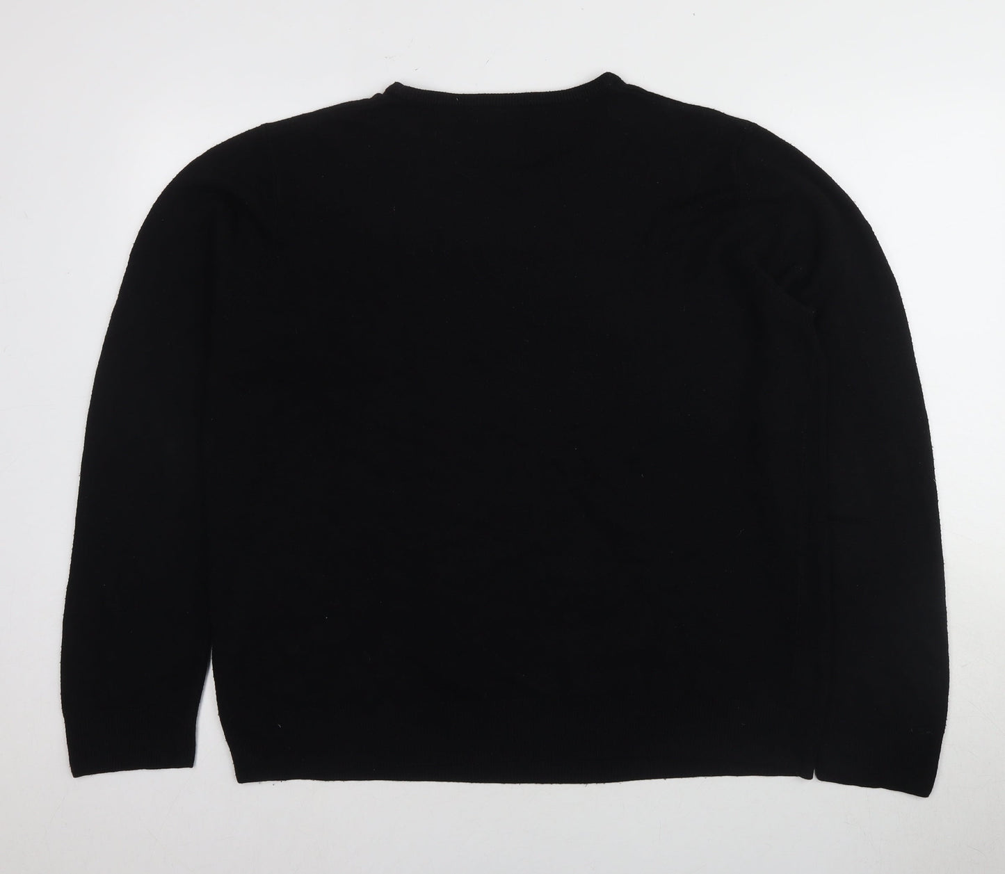 Urban Spirit Men's Black XL Pullover Jumper