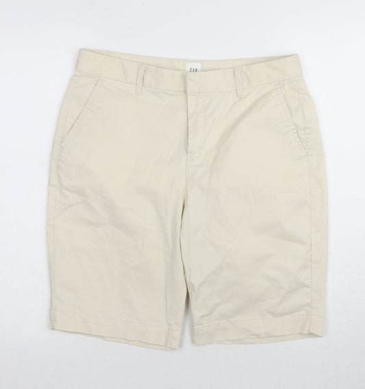 Gap Men's Beige Bermuda Shorts Size 12 - Casual Comfort
