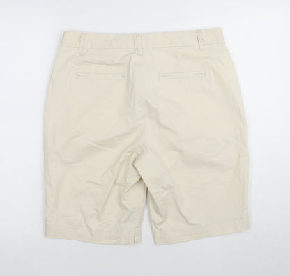Gap Men's Beige Bermuda Shorts Size 12 - Casual Comfort