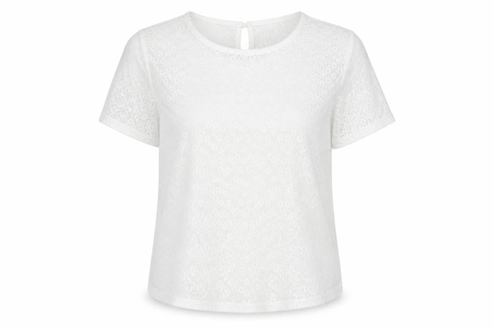 Womens UK Size 12 Red Herring White  Blouse
