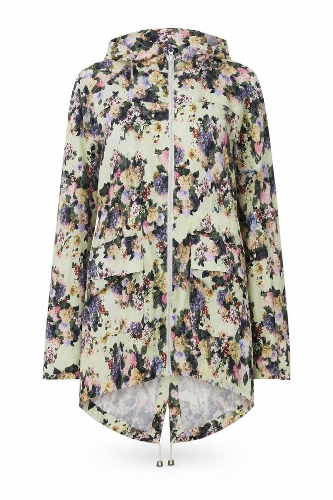 Womens UK Size 10 Brave Soul Multicoloured Rain Coat