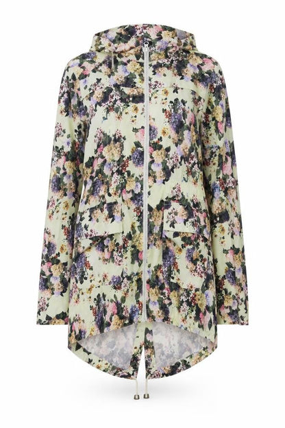 Womens UK Size 10 Brave Soul Multicoloured Rain Coat