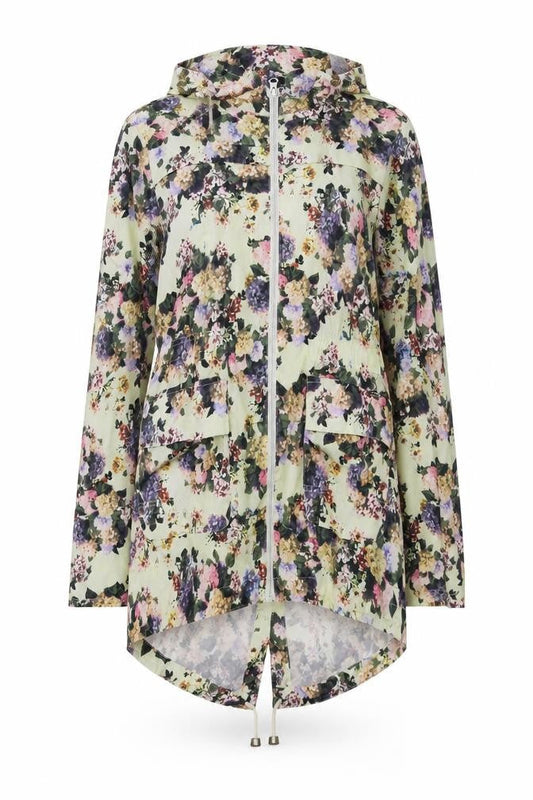 Womens UK Size 10 Brave Soul Multicoloured Rain Coat