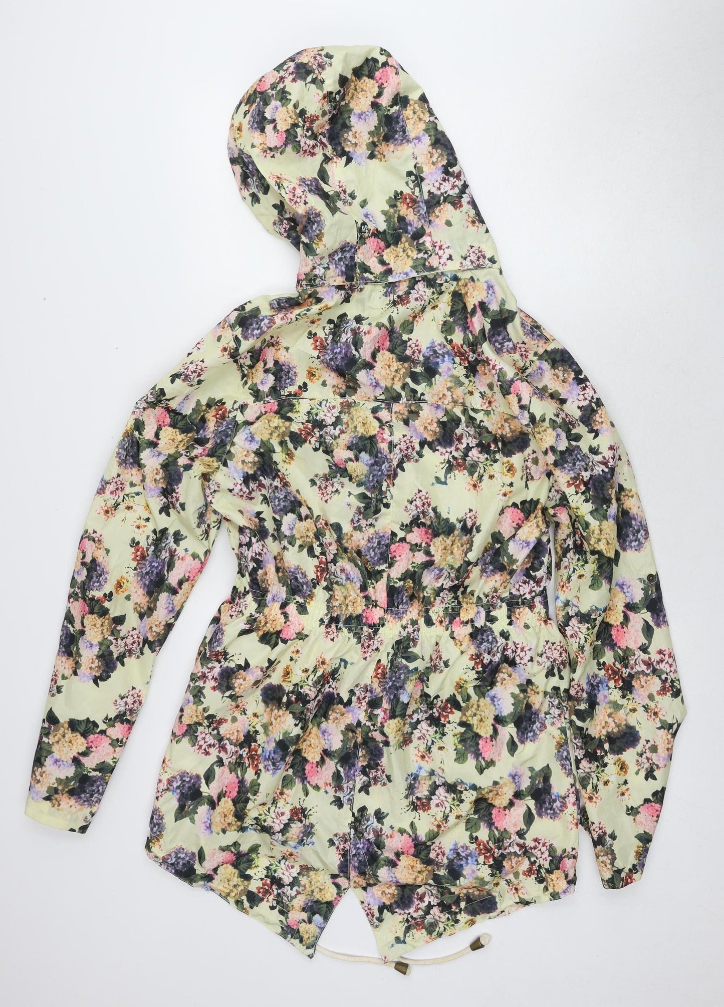 Womens UK Size 10 Brave Soul Multicoloured Rain Coat