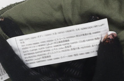 Hollister Women's Green Sleeveless Playsuit S