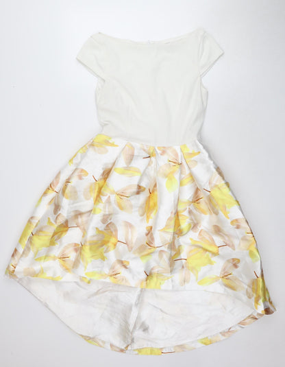 Lucy Wang Women's Floral Fit & Flare Dress - Size S