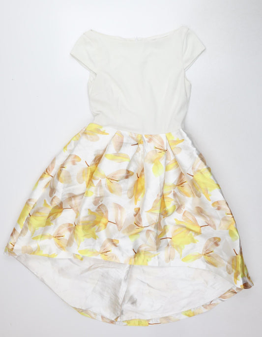 Lucy Wang Women's Floral Fit & Flare Dress - Size S