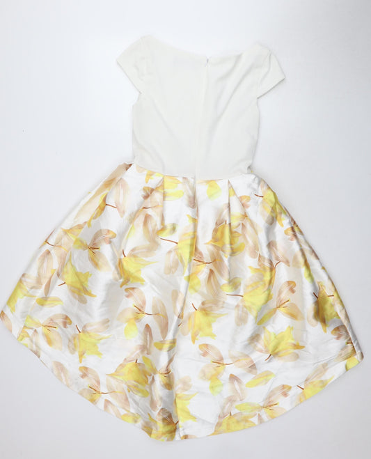 Lucy Wang Women's Floral Fit & Flare Dress - Size S