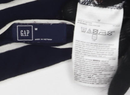 Womens UK Size M Gap Black Basic T-Shirt
