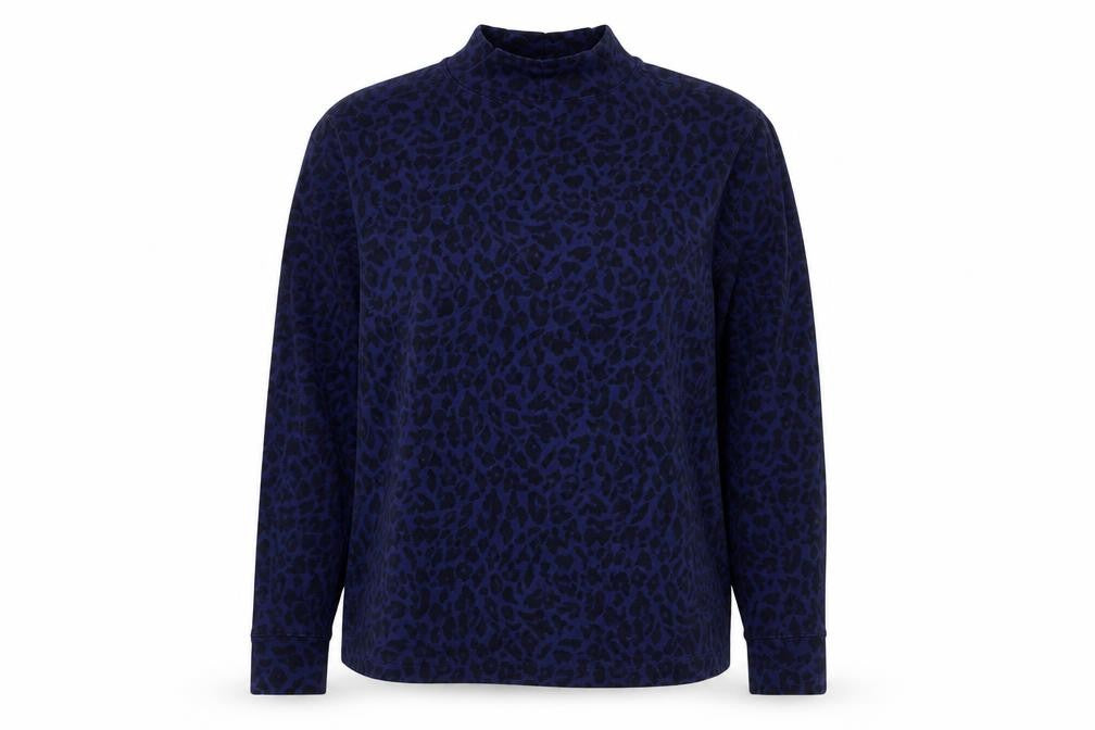 Womens UK Size M Lands' End Blue  T-Shirt