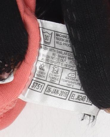 EWM Women's Pink Basic T-Shirt, Short Sleeve, Size S