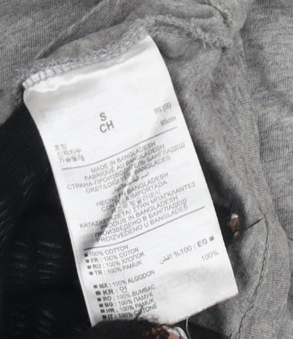 Mens UK Size S Gap Grey  T-Shirt