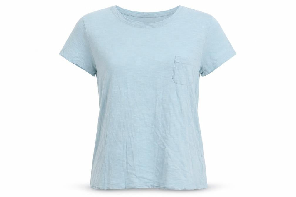 Womens UK Size 10 Superdry Blue Basic T-Shirt