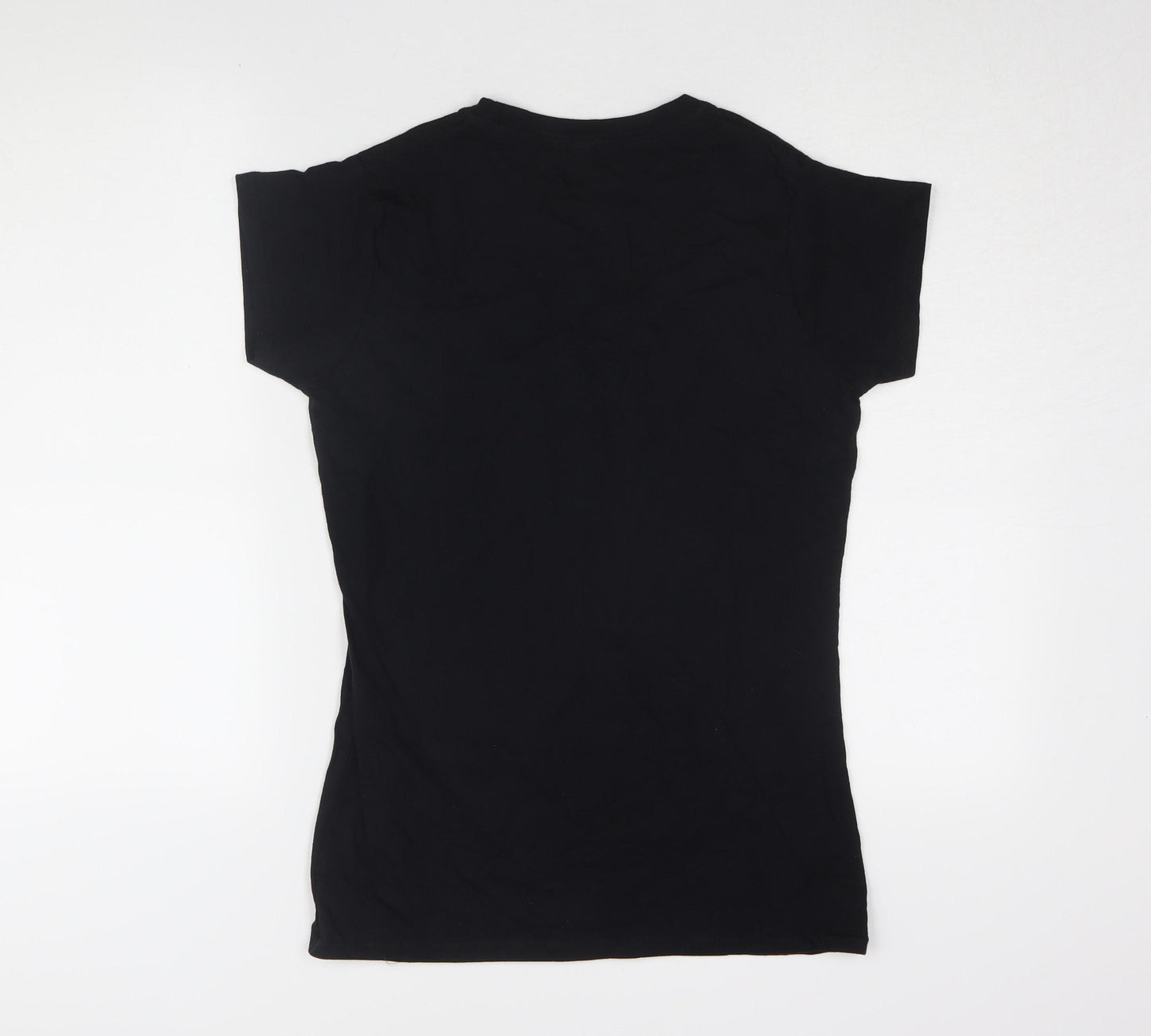 Womens UK Size L UFC Black Jersey T-Shirt