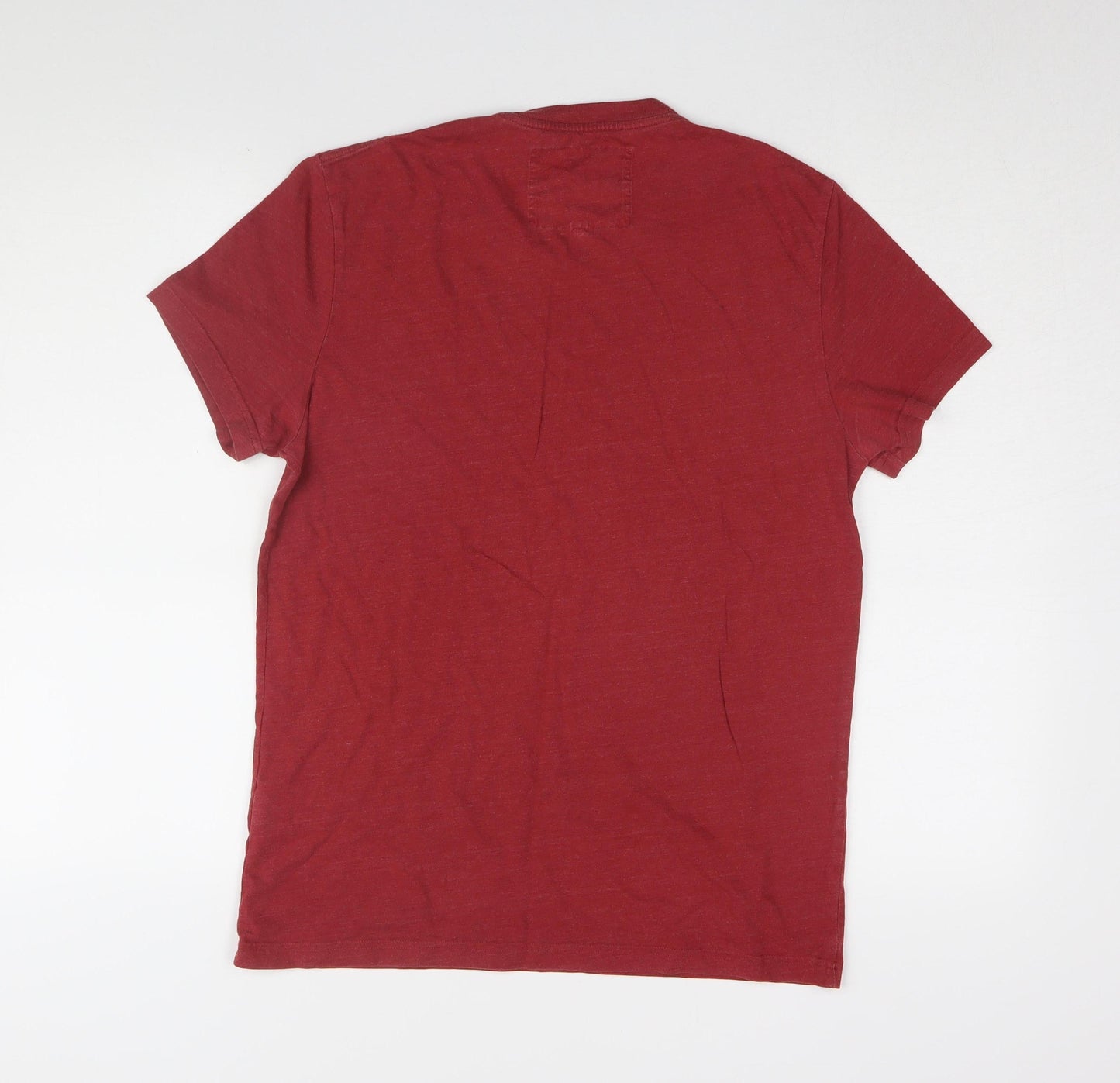 Jack Wills Men's Red Graphic Print T-Shirt S