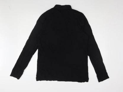 Mens UK Size L HUGO BOSS Black  T-Shirt
