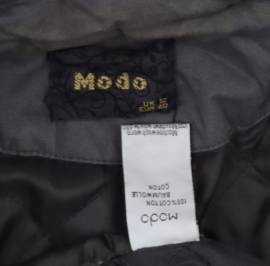 Unisex Adults UK Size 12 Mado Grey Parka Coat