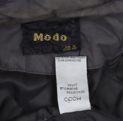Unisex Adults UK Size 12 Mado Grey Parka Coat