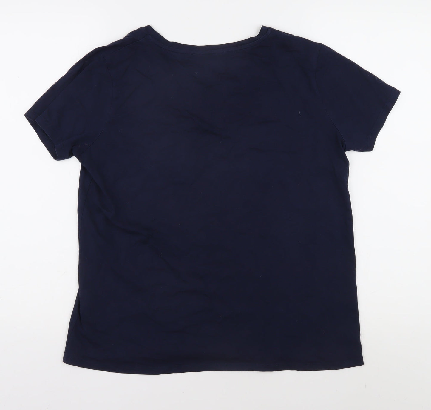 Mens UK Size L French Connection Blue  T-Shirt