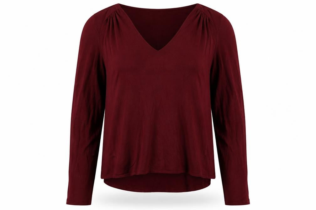 Womens UK Size 10 Phase Eight Red Basic Blouse