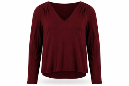 Womens UK Size 10 Phase Eight Red Basic Blouse