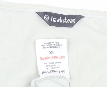 Womens UK Size 18 Hawkshead Ivory  T-Shirt