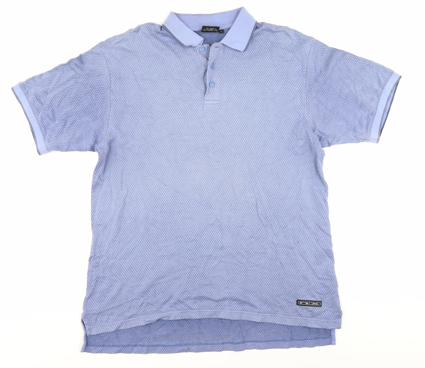 nx Sport Men's Blue Large Polo Shirt