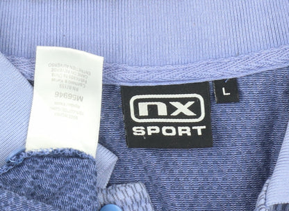 nx Sport Men's Blue Large Polo Shirt