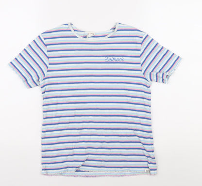 Teens UK Size 11/12 Saltrock Multicoloured Basic T-Shirt