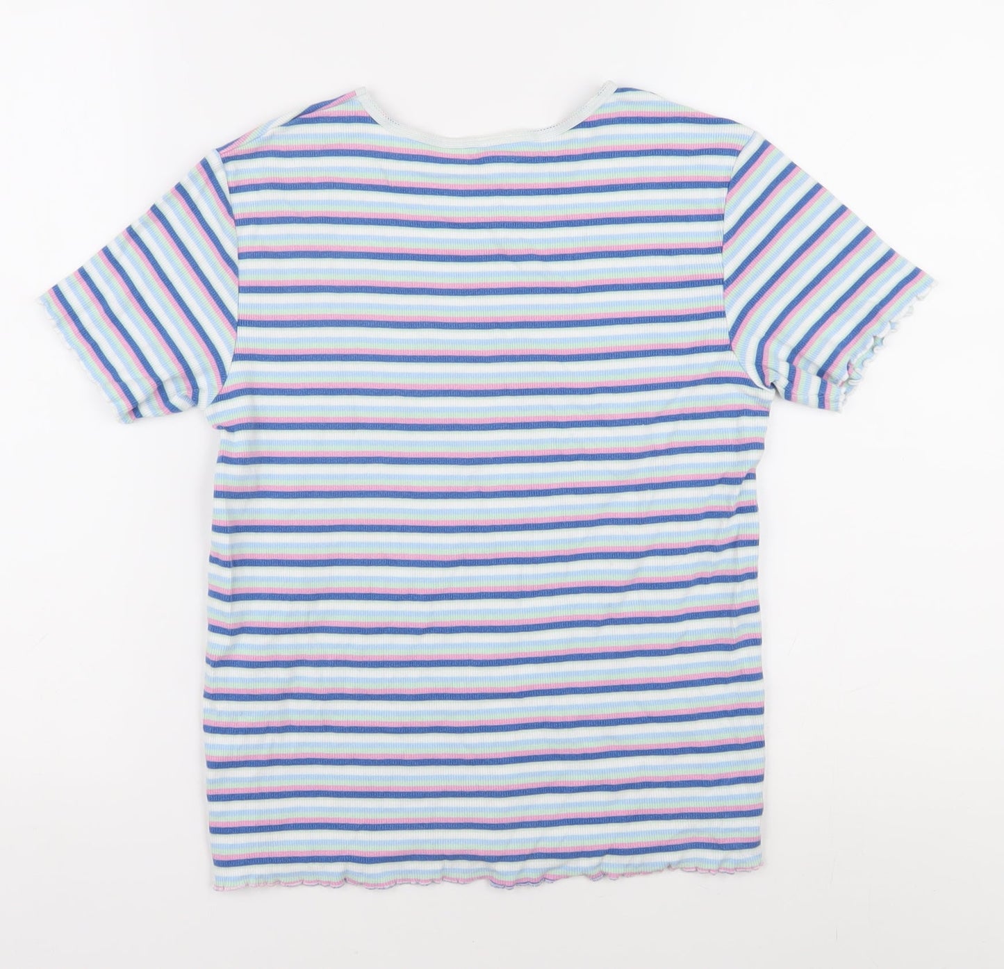 Teens UK Size 11/12 Saltrock Multicoloured Basic T-Shirt