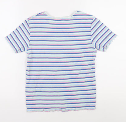 Teens UK Size 11/12 Saltrock Multicoloured Basic T-Shirt