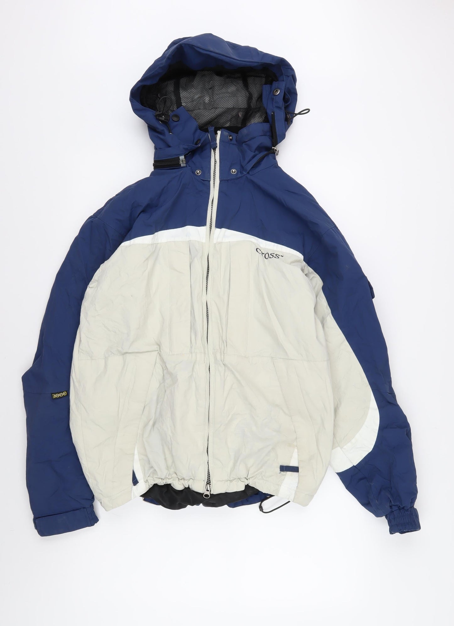 Mens UK Size S Cross Sportswear Multicoloured Windbreaker Coat