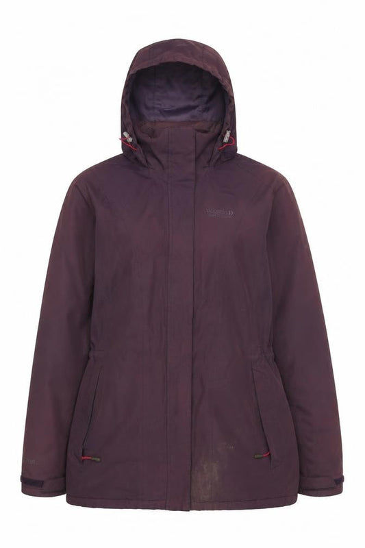 Womens UK Size 10 Regatta Purple Rain Coat