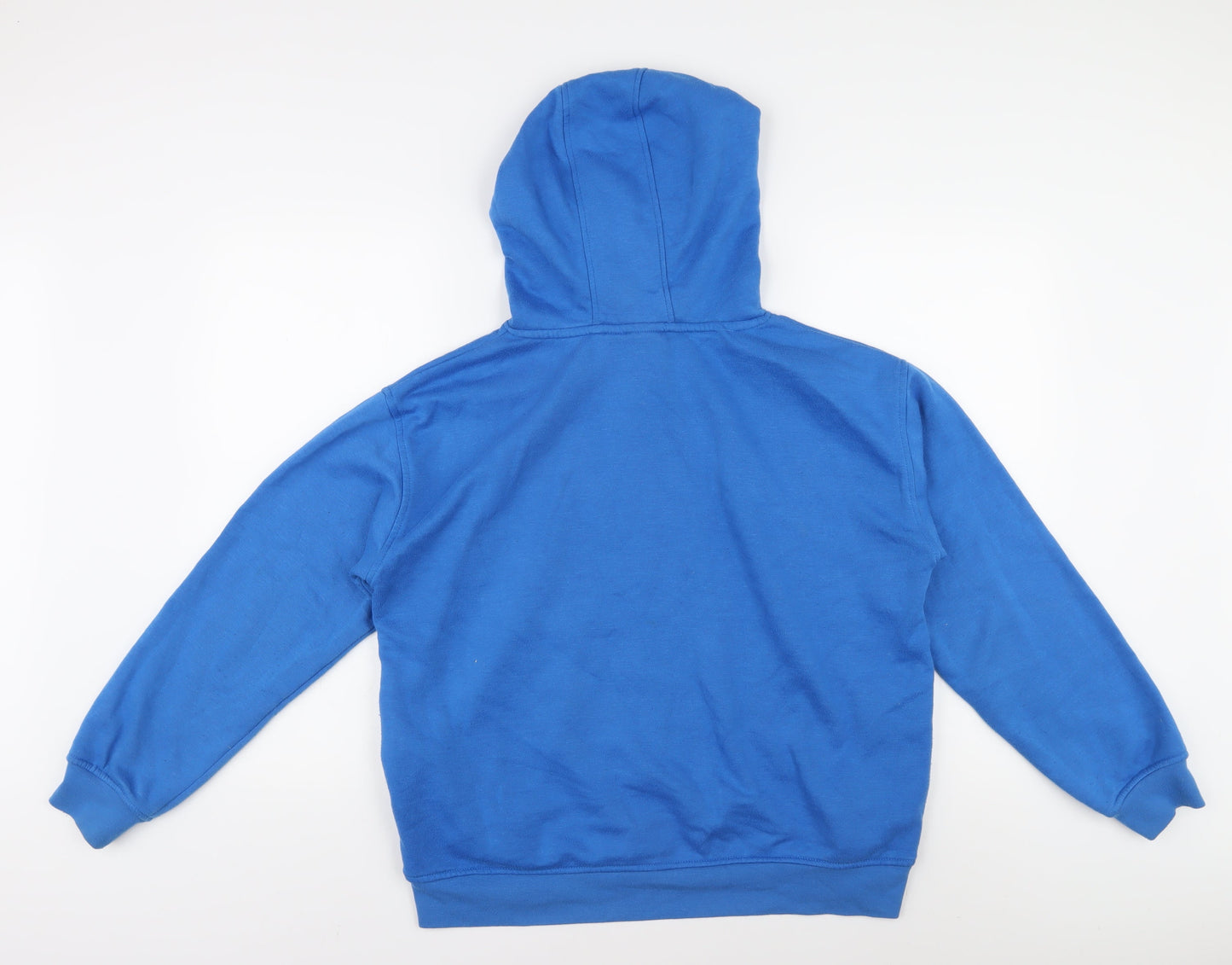 Unisex Adults UK Size M Disney Blue Pullover Hoodie