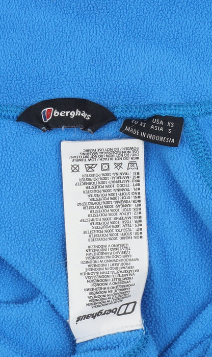 Berghaus Women's Blue XS Fleece Full Zip Hoodie