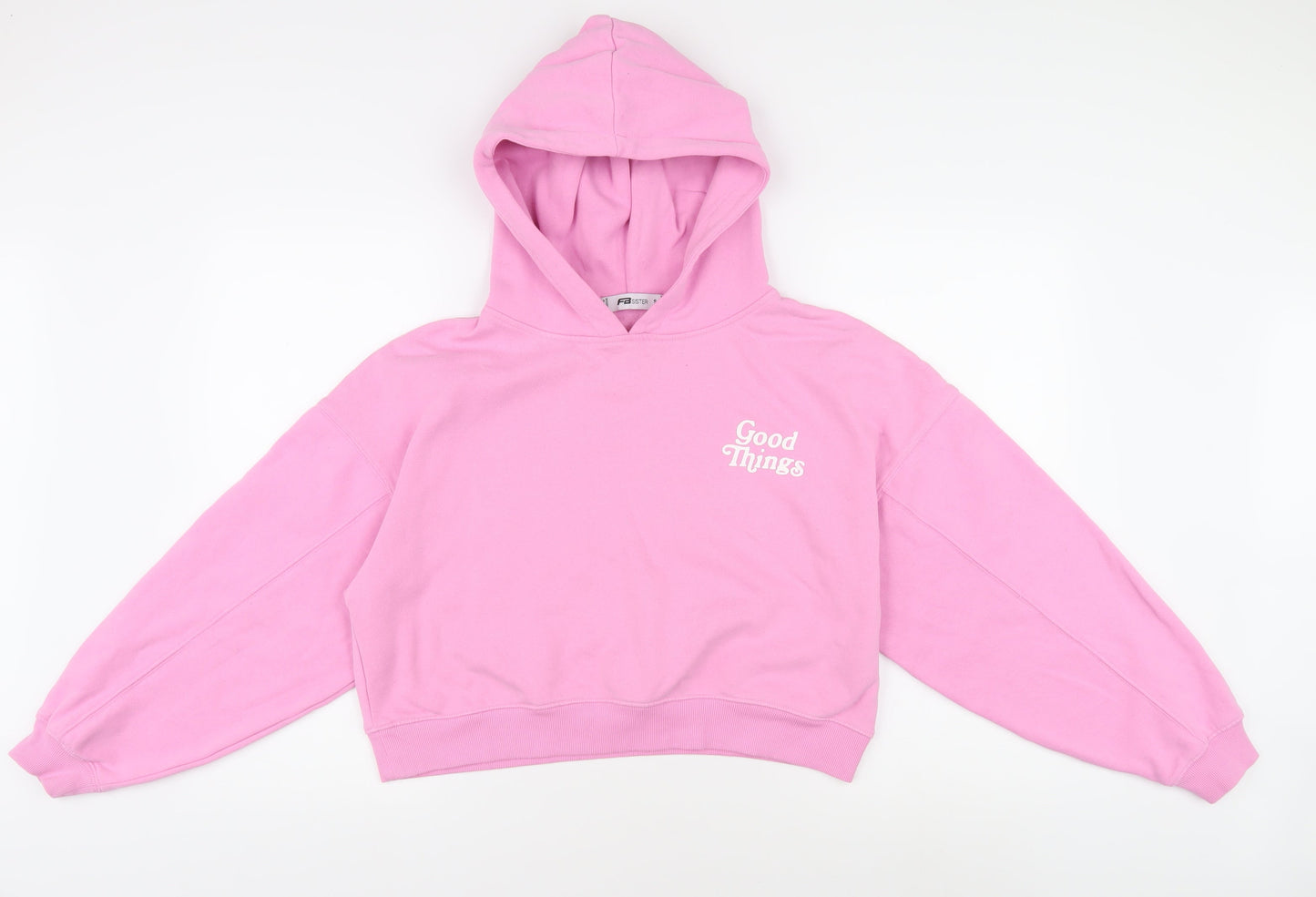 FB Sister Teen Pink Pullover Hoodie - Size S