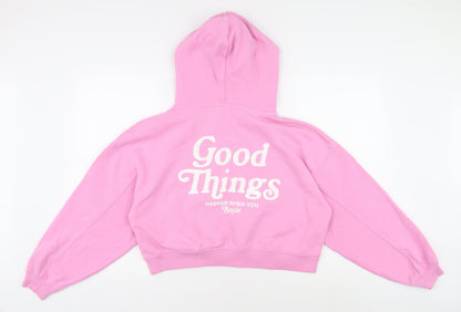 FB Sister Teen Pink Pullover Hoodie - Size S