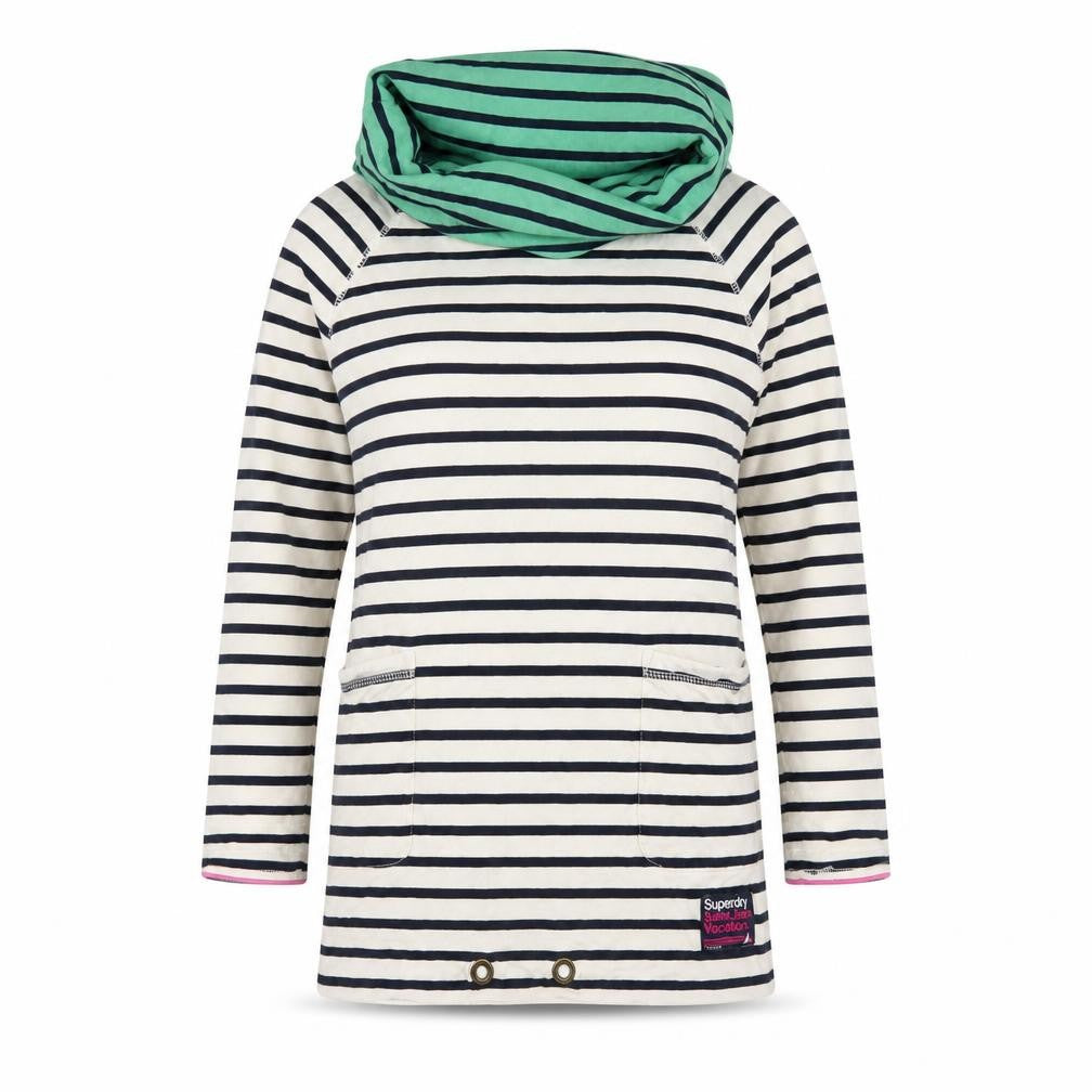 Womens UK Size XS Superdry Multicoloured Tunic Jumper