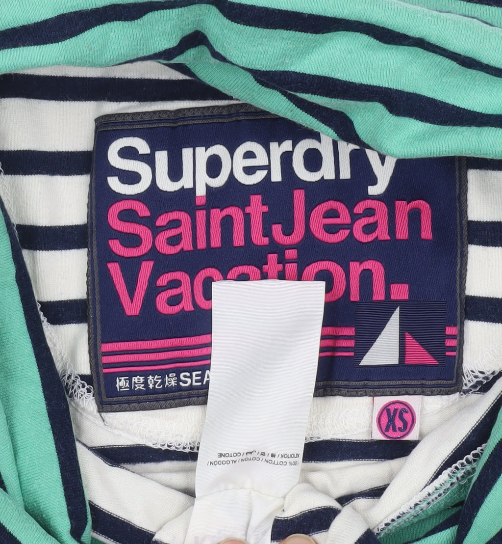Womens UK Size XS Superdry Multicoloured Tunic Jumper