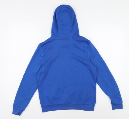 Slazenger Boys Blue Pullover Hoodie 11-12, Lightweight, Casual