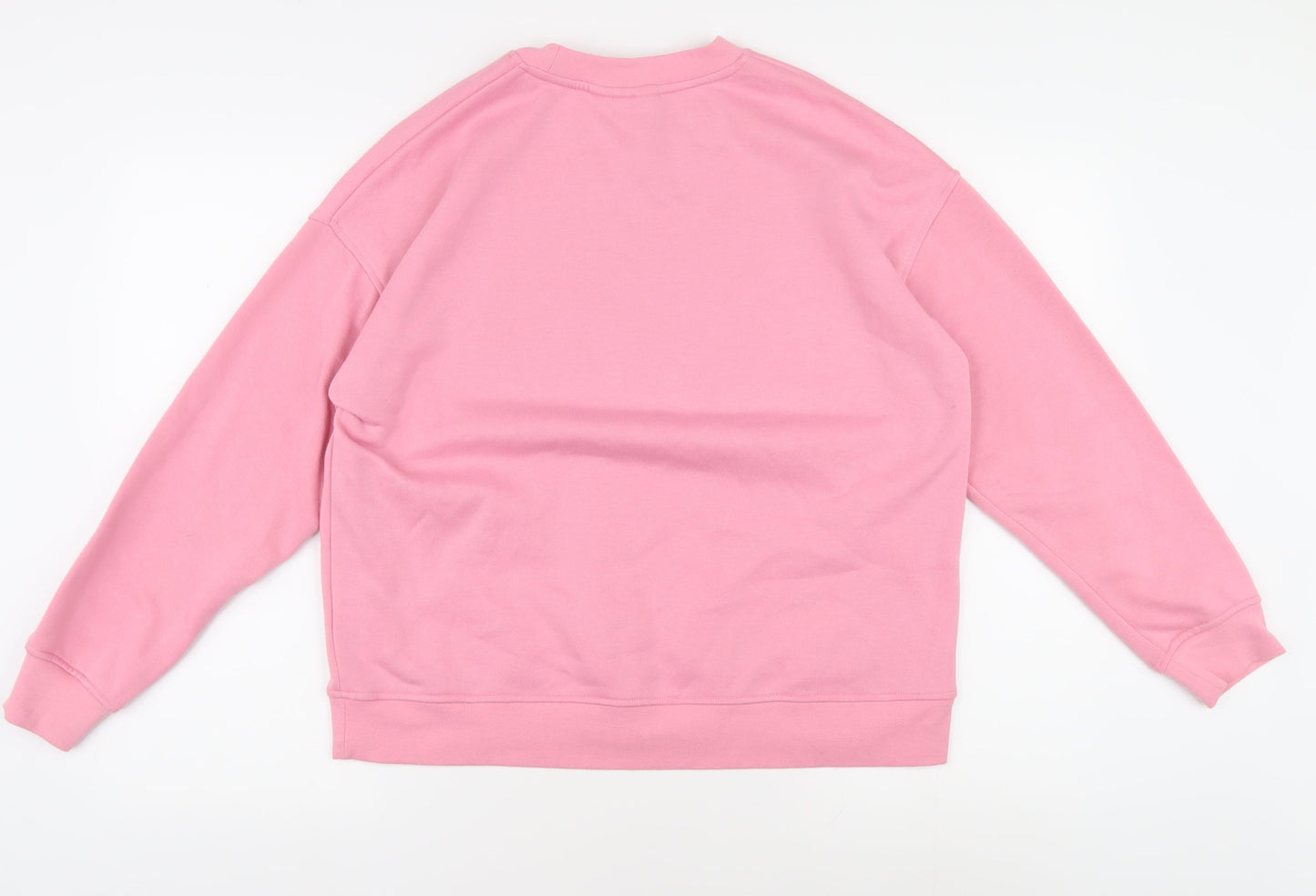 Womens UK Size 10/12 Disney Pink Pullover Sweatshirt