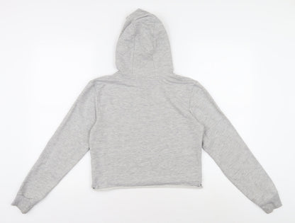 Friends Grey Unisex Kids Hoodie 14 Years - Logo Graphic Print