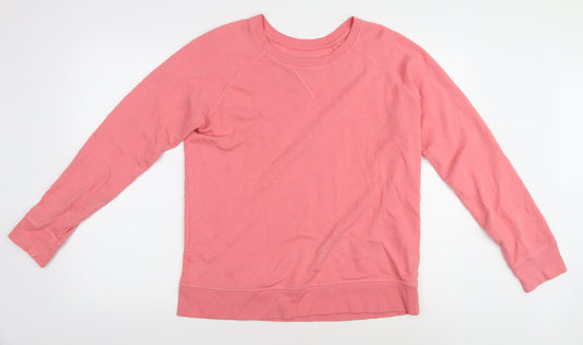 Womens UK Size 12 Crew Clothing Company Pink Basic Jersey