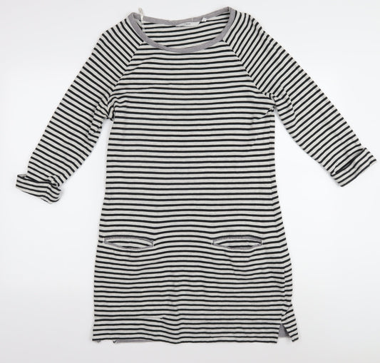 Womens UK Size 12 NEXT Black Tunic Jumper