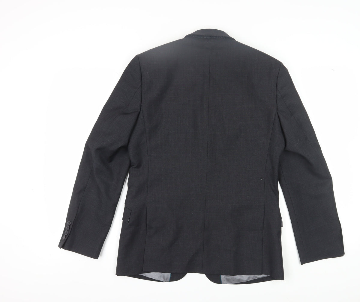 Mens UK Size 38 Tom English Regular Black Suit Jacket